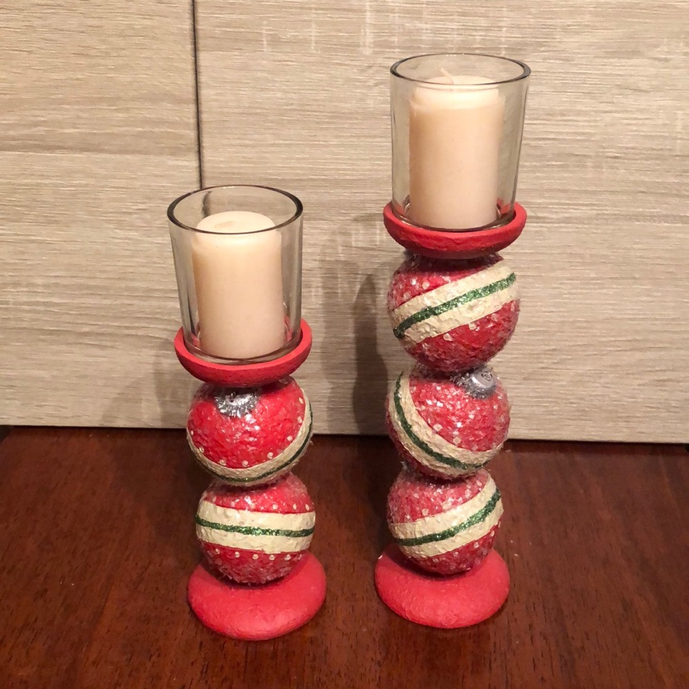 Gold Canyon Ornament candle stand